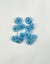 Blue Dhalia Earrings