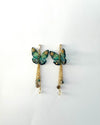 Jade Tassle Earrings